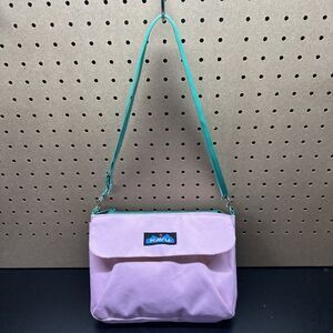 Kavu crossbody bag pink Green Pastel small travel festival Adjustable Light